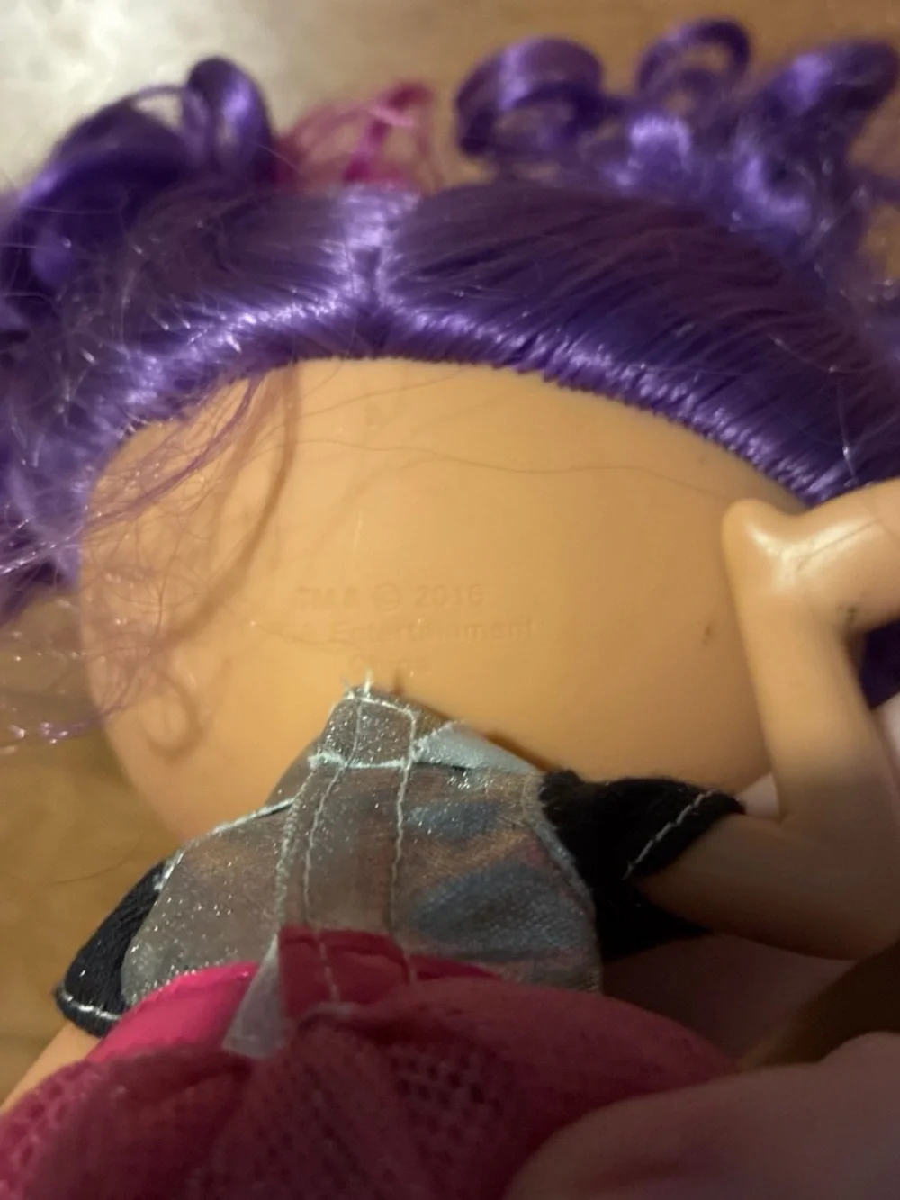 lalaloopsy colorful purple